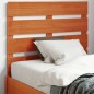 vidaXL Cabecero de cama madera maciza de pino marrón cera 90 cm vidaXL Cabecero de cama madera maciza de pino marrón cera 90 cm