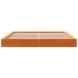 vidaXL Estructura de cama madera maciza pino marrón cera 180x200 cm vidaXL Estructura de cama madera maciza pino marrón cera 180x200 cm