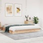 vidaXL Estructura de cama de madera maciza de pino 200x200 cm
