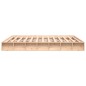 vidaXL Estructura de cama de madera maciza de pino 200x200 cm