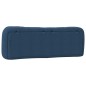 vidaXL Cabecero de cama acolchado tela azul 160 cm vidaXL Cabecero de cama acolchado tela azul 160 cm