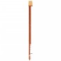 vidaXL Cabecero de cama madera maciza de pino marrón cera 135 cm vidaXL Cabecero de cama madera maciza de pino marrón cera 135 cm