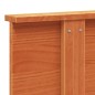vidaXL Cabecero de cama madera maciza de pino marrón cera 135 cm vidaXL Cabecero de cama madera maciza de pino marrón cera 135 cm