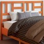 vidaXL Cabecero de cama madera maciza de pino marrón cera 150 cm vidaXL Cabecero de cama madera maciza de pino marrón cera 150 cm