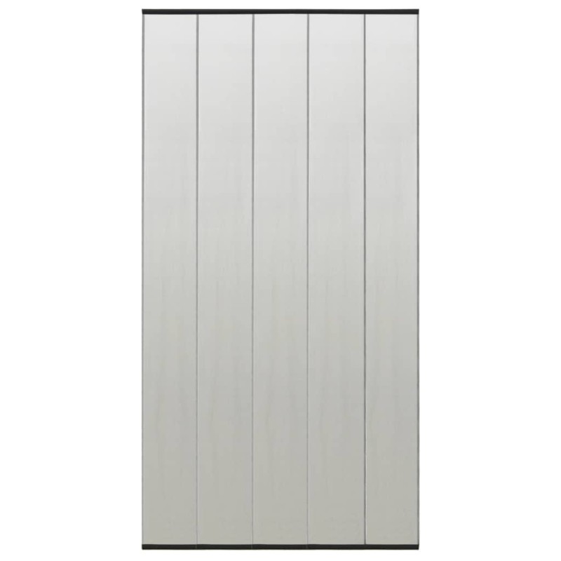 vidaXL Mosquitera de puerta cortina malla poliéster negro 100x220 cm vidaXL Mosquitera de puerta cortina malla poliéster negro 100x220 cm