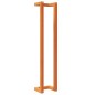 vidaXL Toallero de madera de pino maciza marrón encerado 23x18x110 cm vidaXL Toallero de madera de pino maciza marrón encerado 23x18x110 cm