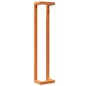 vidaXL Toallero de madera de pino maciza marrón encerado 23x18x110 cm vidaXL Toallero de madera de pino maciza marrón encerado 23x18x110 cm