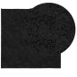 vidaXL Alfombra peluda de pelo largo moderna PAMPLONA negra 120x120 cm vidaXL Alfombra peluda de pelo largo moderna PAMPLONA negra 120x120 cm