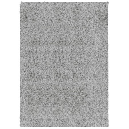 vidaXL Alfombra peluda de pelo largo moderna PAMPLONA gris 120x170 cm