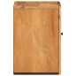 vidaXL Armario de baño de pared madera maciza de acacia 38x33x48 cm vidaXL Armario de baño de pared madera maciza de acacia 38x33x48 cm