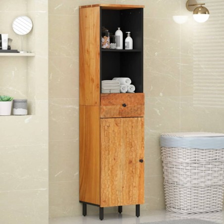 vidaXL Mueble de baño madera maciza de acacia 38x33x160 cm