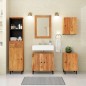 vidaXL Mueble de baño madera maciza de acacia 38x33x160 cm vidaXL Mueble de baño madera maciza de acacia 38x33x160 cm