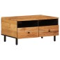 vidaXL Mesa de centro madera maciza de acacia 80x54x40 cm vidaXL Mesa de centro madera maciza de acacia 80x54x40 cm