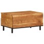 vidaXL Mesa de centro madera maciza de acacia 80x54x40 cm vidaXL Mesa de centro madera maciza de acacia 80x54x40 cm