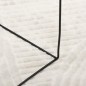 vidaXL Alfombra de pelo corto look escandinavo IZA crema 200x280 cm vidaXL Alfombra de pelo corto look escandinavo IZA crema 200x280 cm