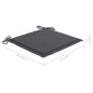 vidaXL Sillas Batavia 6 unidades madera maciza de teca con cojines vidaXL Sillas Batavia 6 unidades madera maciza de teca con cojines