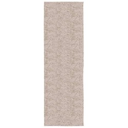 vidaXL Alfombra peluda de pelo largo moderna PAMPLONA beige 80x250 cm