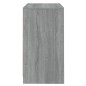 vidaXL Aparador de madera contrachapada gris Sonoma 70x41x75 cm vidaXL Aparador de madera contrachapada gris Sonoma 70x41x75 cm