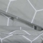 vidaXL Juego de funda nórdica algodón gris 260x240 cm