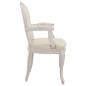 vidaXL Sillas de comedor 2 unidades lino beige 62x59,5x100,5 cm vidaXL Sillas de comedor 2 unidades lino beige 62x59,5x100,5 cm