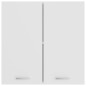 vidaXL Armario colgante cocina madera ingeniería blanco 60x31x60 cm vidaXL Armario colgante cocina madera ingeniería blanco 60x31x60 cm