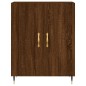 vidaXL Aparador de madera de ingeniería marrón roble 69,5x34x90 cm vidaXL Aparador de madera de ingeniería marrón roble 69,5x34x90 cm