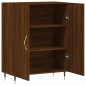 vidaXL Aparador de madera de ingeniería marrón roble 69,5x34x90 cm vidaXL Aparador de madera de ingeniería marrón roble 69,5x34x90 cm