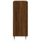 vidaXL Aparador de madera de ingeniería marrón roble 69,5x34x90 cm vidaXL Aparador de madera de ingeniería marrón roble 69,5x34x90 cm