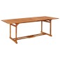 vidaXL Set de comedor para jardín 9 piezas madera maciza de acacia vidaXL Set de comedor para jardín 9 piezas madera maciza de acacia
