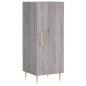 vidaXL Aparador alto madera contrachapada gris Sonoma 34,5x34x180 cm vidaXL Aparador alto madera contrachapada gris Sonoma 34,5x34x180 cm