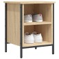 vidaXL Zapatero madera de ingeniería roble Sonoma 38x35x50 cm