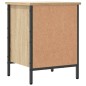 vidaXL Zapatero madera de ingeniería roble Sonoma 38x35x50 cm