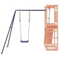 vidaXL Parque infantil de exterior madera maciza Douglas