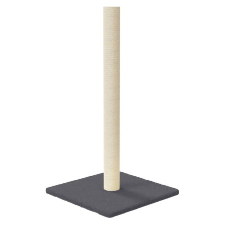 vidaXL Poste rascador para gatos gris oscuro 35x35x70 cm
