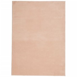 vidaXL Alfombra de pelo corto suave lavable HUARTE rosado 240x340 cm