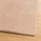 vidaXL Alfombra de pelo corto suave lavable HUARTE rosado 240x340 cm