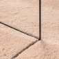 vidaXL Alfombra de pelo corto suave lavable HUARTE rosado 240x340 cm