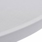 vidaXL Mantel cubierta elástica de mesa alta Ø 60 cm Blanco 2 unidades vidaXL Mantel cubierta elástica de mesa alta Ø 60 cm Blanco 2 unidades