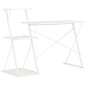 vidaXL Escritorio con estantería blanco 116x50x93 cm vidaXL Escritorio con estantería blanco 116x50x93 cm