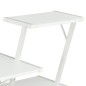 vidaXL Escritorio con estantería blanco 116x50x93 cm vidaXL Escritorio con estantería blanco 116x50x93 cm