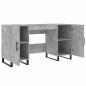 vidaXL Escritorio madera de ingeniería gris hormigón 140x50x75 cm vidaXL Escritorio madera de ingeniería gris hormigón 140x50x75 cm