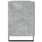 vidaXL Escritorio madera de ingeniería gris hormigón 140x50x75 cm vidaXL Escritorio madera de ingeniería gris hormigón 140x50x75 cm