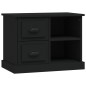vidaXL Mesita de noche negra 60x35,5x45 cm vidaXL Mesita de noche negra 60x35,5x45 cm