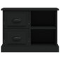 vidaXL Mesita de noche negra 60x35,5x45 cm vidaXL Mesita de noche negra 60x35,5x45 cm