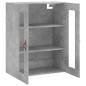 vidaXL Armario de pared gris hormigón 69,5x34x90 cm vidaXL Armario de pared gris hormigón 69,5x34x90 cm