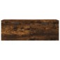 vidaXL Armario de pared madera ingeniería roble ahumado 100x36,5x35 cm vidaXL Armario de pared madera ingeniería roble ahumado 100x36,5x35 cm