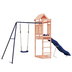 vidaXL Parque infantil de exterior madera maciza Douglas