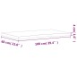 vidaXL Tablero de escritorio madera maciza de haya 100x(55-60)x4 cm vidaXL Tablero de escritorio madera maciza de haya 100x(55-60)x4 cm