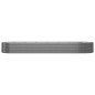 vidaXL Jardinera arriate acero recubrimiento polvo gris 584x140x68 cm vidaXL Jardinera arriate acero recubrimiento polvo gris 584x140x68 cm