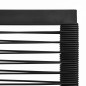 vidaXL Juego de comedor para jardín 5 piezas ratán PVC negro vidaXL Juego de comedor para jardín 5 piezas ratán PVC negro